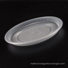 Flat Plastic Tray Biscuit Plastic China Factory Disposable